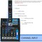 Pyle 4-Ch. Bluetooth Studio Mixer, PMXU43BT.5 PMXU43BT.5 - alternate 4